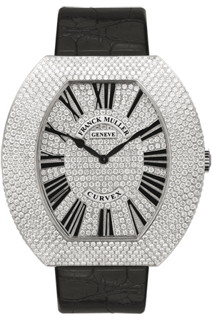 Franck Muller Replica Infinity Curvex 3550 QZ R D6 CD WG watch